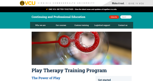 VCU Play Therapy Program